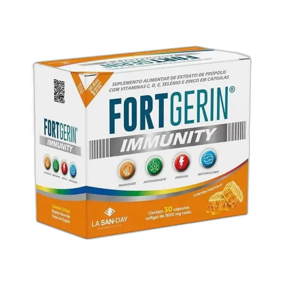 SUPLEMENTO FORTGERIN IMMUNITY 30 CPS - LA SAN DAY