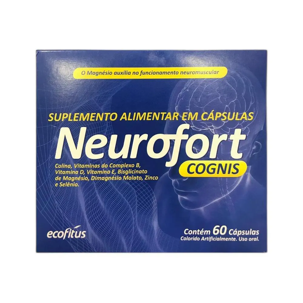 VITAMINAS NEUROFORT COGNIS 60 CPS - ECOFITUS