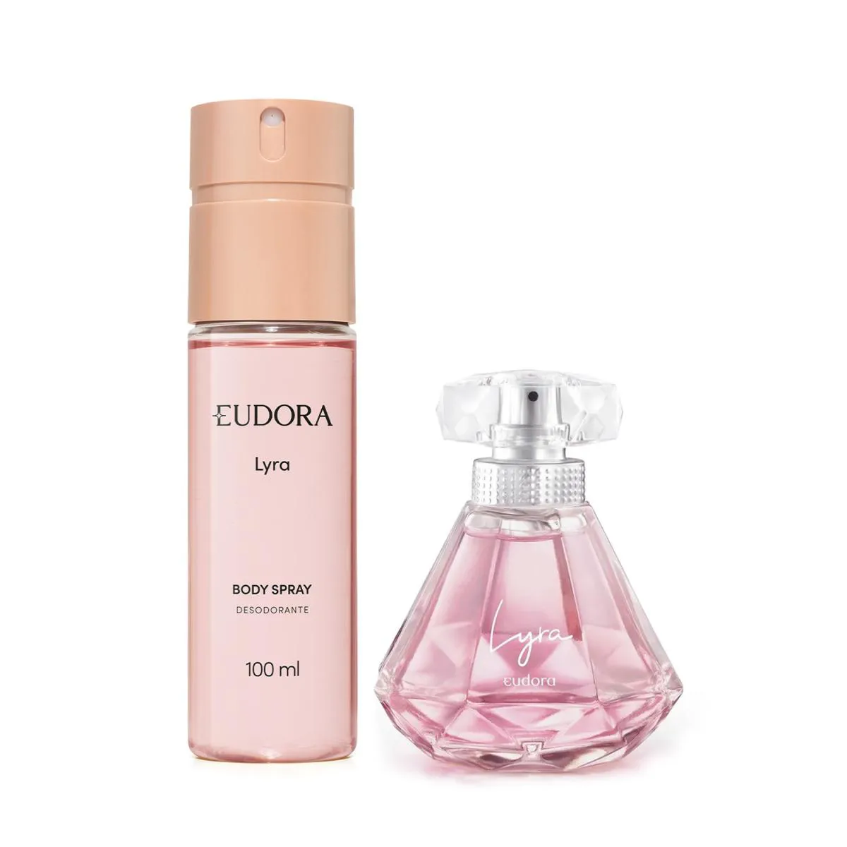 COMBO LYRA: DESODORANTE COLôNIA 75ML + BODY SPRAY 100ML