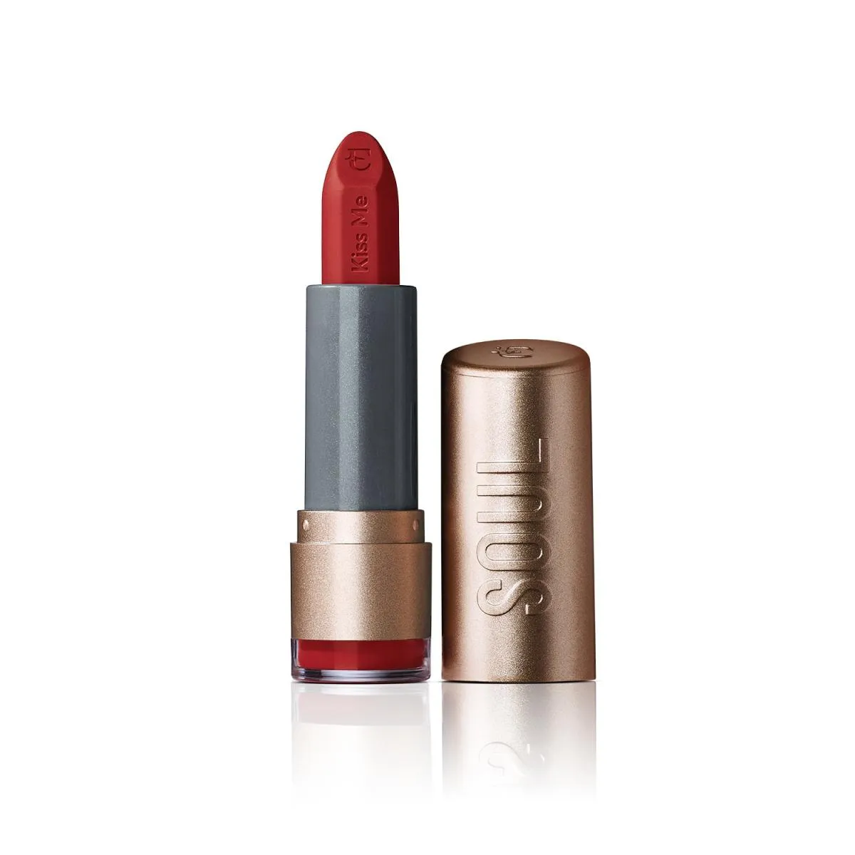 EUDORA SOUL KISS ME BATOM MATE VERMELHO MODERNO 3,7G