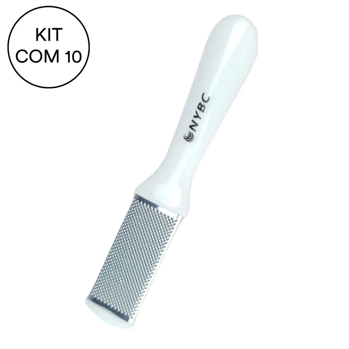KIT 10 LIXA PARA CALOS DUPLA FACE INOX NYBC