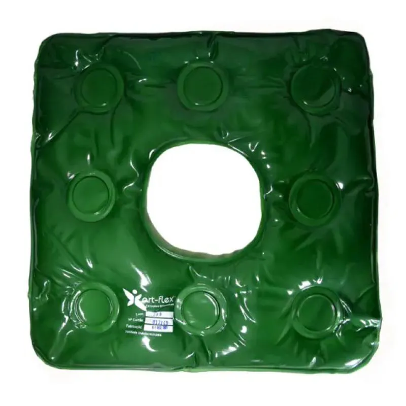 ALMOFADA DE GEL QUADRADA COM ORIFÍCIO