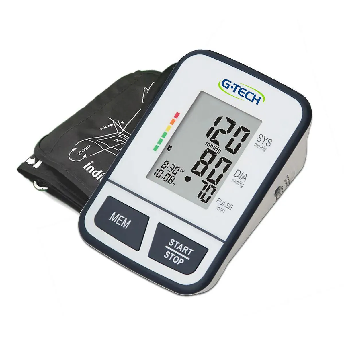 APARELHO DE PRESSãO DIGITAL AUTOMáTICO DE BRAçO G-TECH BSP11