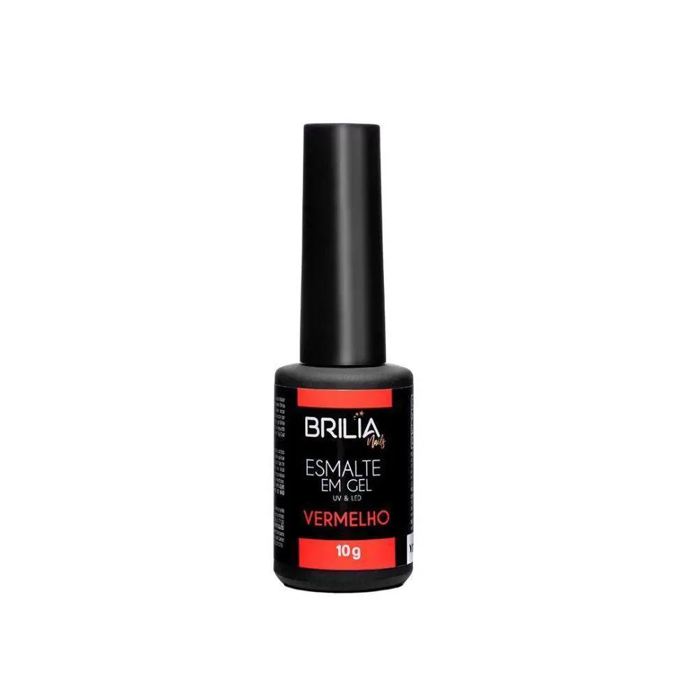 BRILIA NAIL ESMALTE VERMELHO 10G