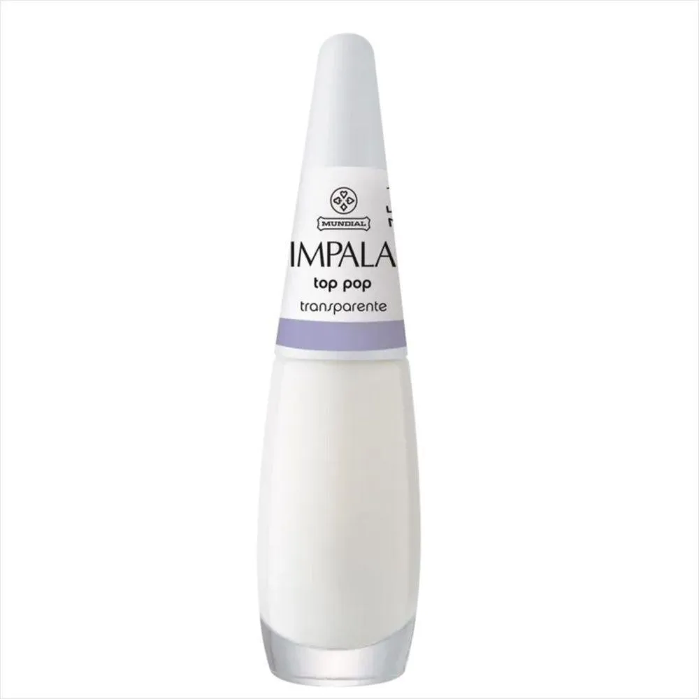 IMPALA ESMALTE A COR DA MODA TRANSPARENTE TOP POP 7,5ML
