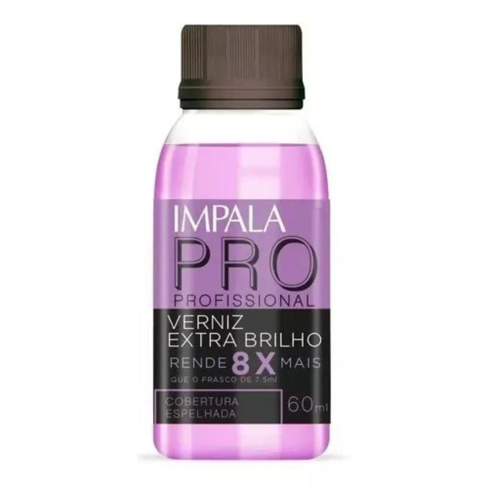 IMPALA VERNIZ EXTRA BRILHO LINHA 60ML