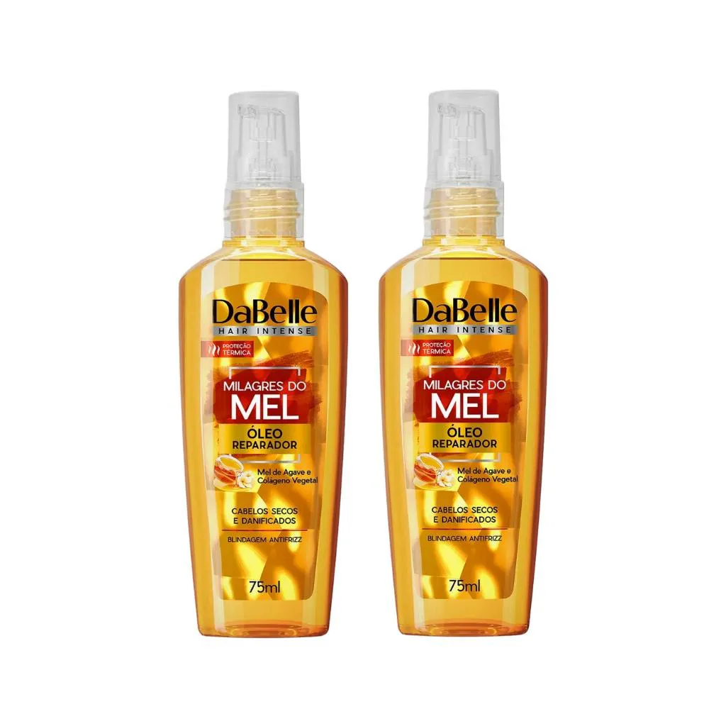 OLEO CAPILAR MAGICO DABELLE 75ML MILAGRES DO MEL - 2UN
