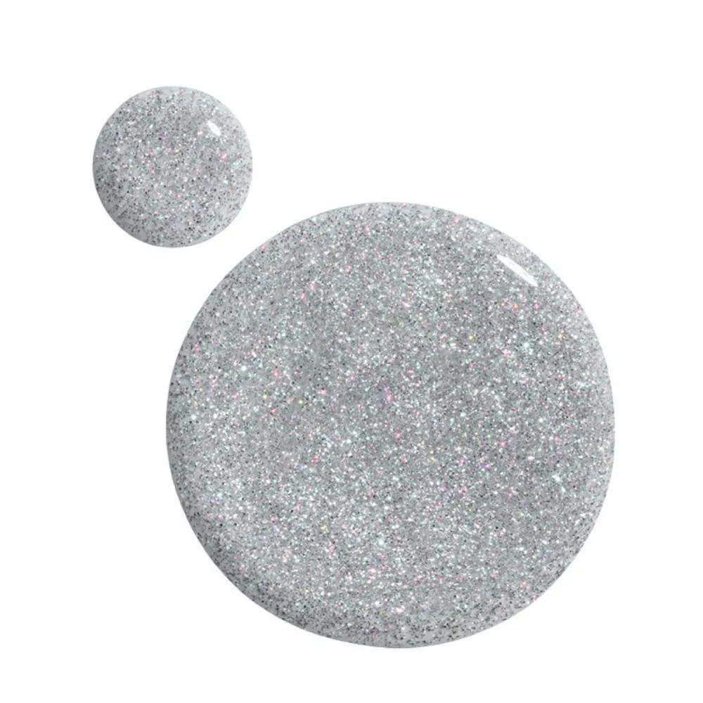 ESMALTE BABADO E GLITERIA 9ML DAILUS BRILHO INTENSO E ACABAMENTO GLAMUROSO NAO VIM A PASSEIO
