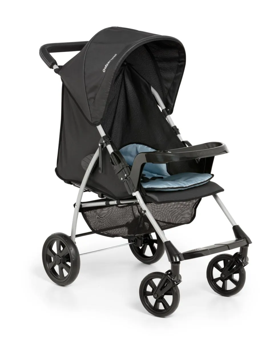 CARRINHO DE BEBê GALZERANO ROMANO 1035 DE 0 MESES ATé 15KG AZUL U