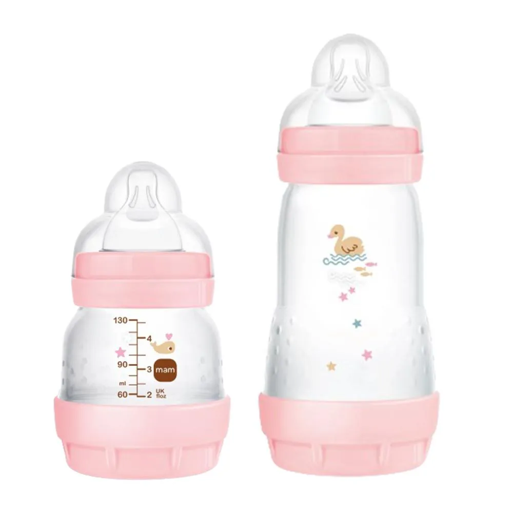 KIT MAMADEIRA MAM EASY START ANTICóLICA DUO ROSA U