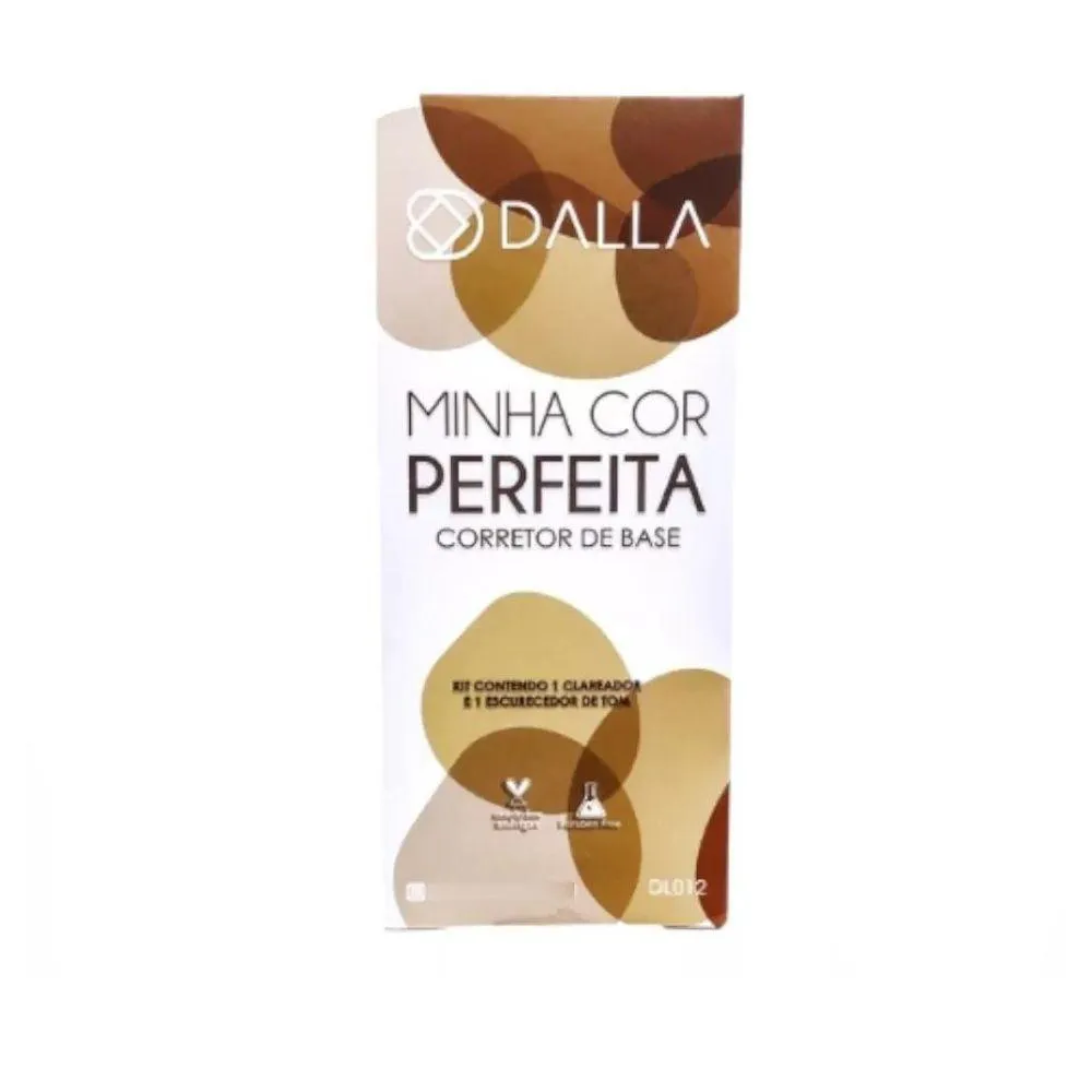 DALLA CORRETOR DE BASE MINHA COR PERFEITA 20ML