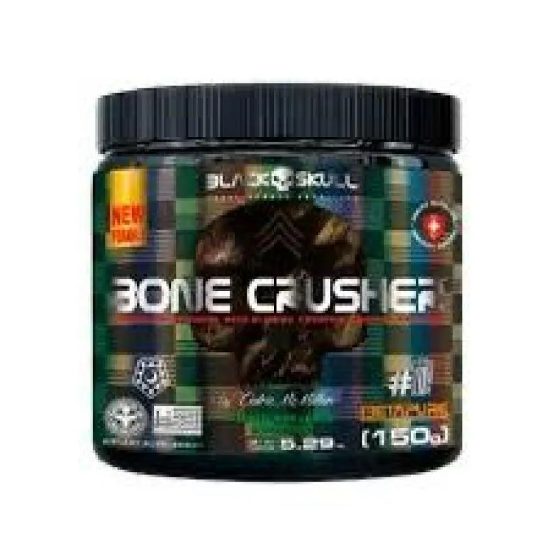 BONE CRUSHER SABOR LEMON RADIOACTIVE BLACK SKULL 300 G