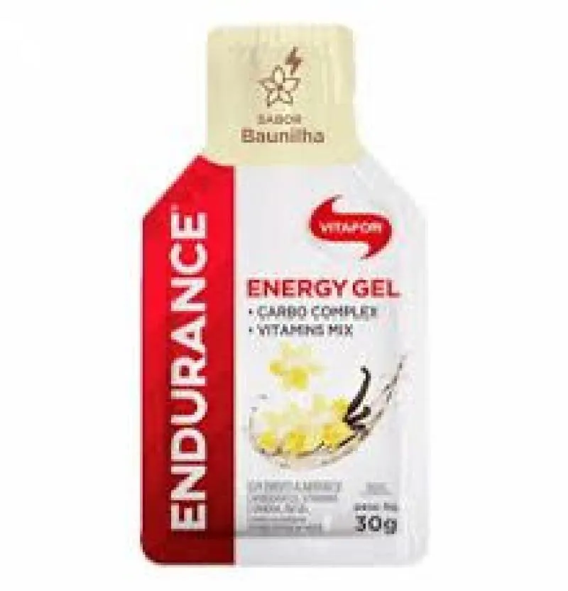 ENERGY GEL ENDURANCE SABOR BAUNILHA VITAFOR 30 G
