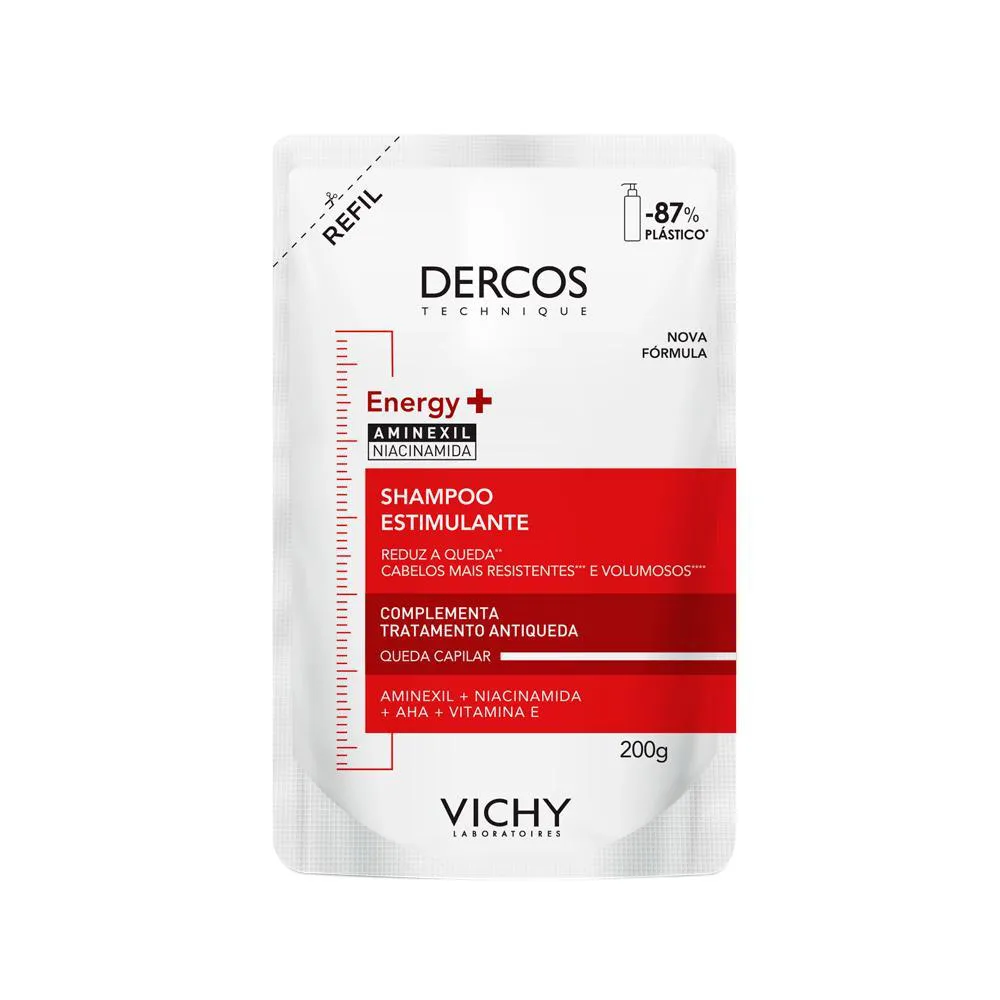 VICHY DERCOS ENERGY+ REFIL  SHAMPOO 200G