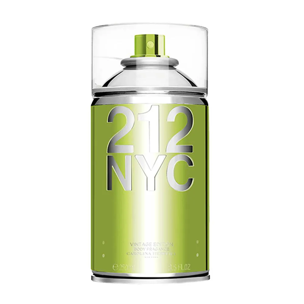 PERFUME CAROLINA HERRERA 212 NYC FEMME VINTAGE BODY SPRAY 250ML