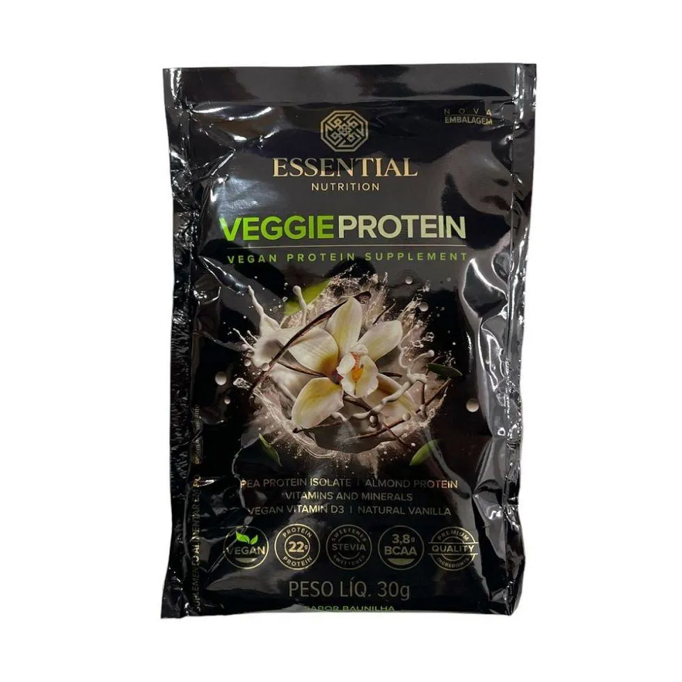 VEGGIE PROTEIN SACHê (30G) - SABOR: BAUNILHA