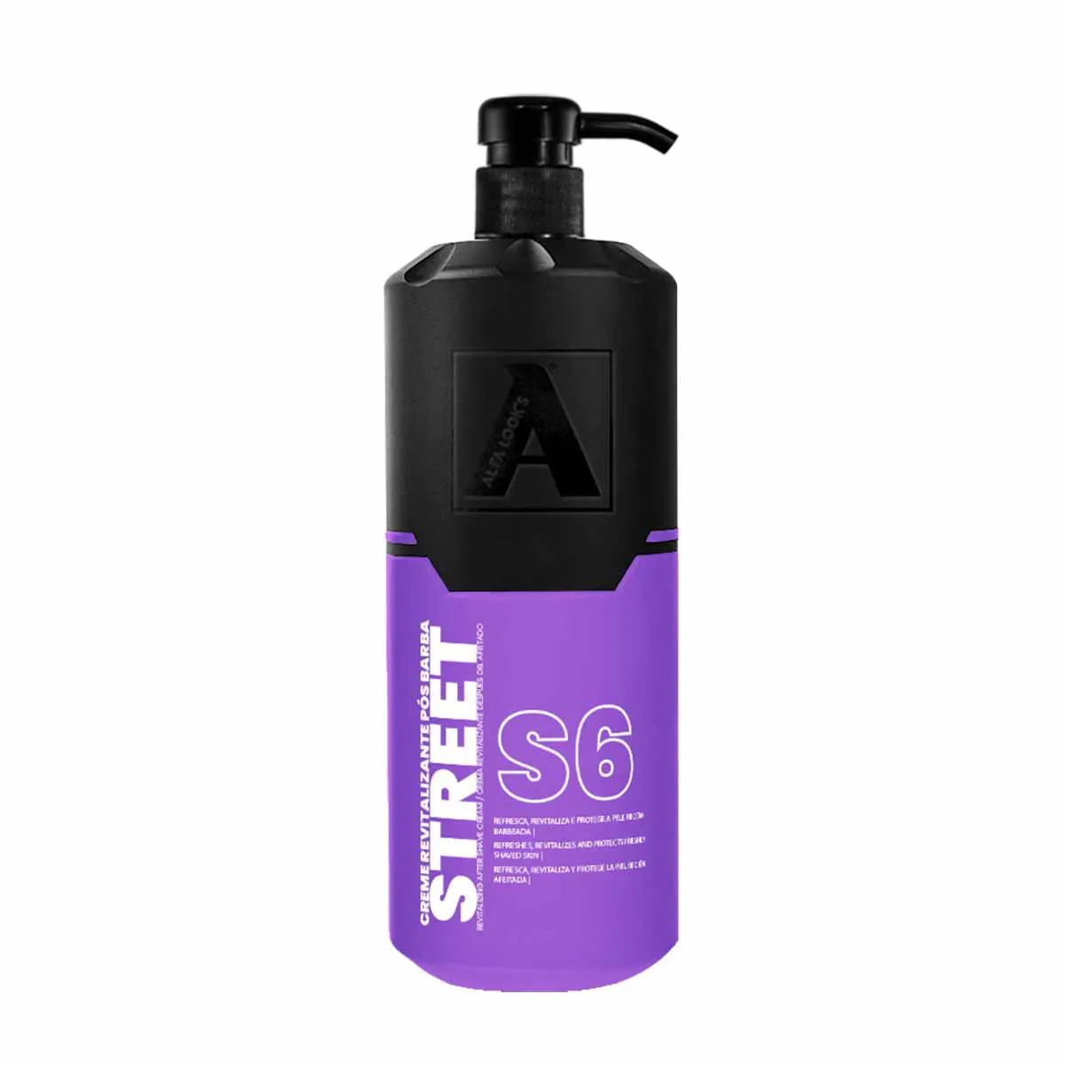 CREME PóS BARBA REVITALIZANTE STREET S6 350ML ALFA LOOK&#039S