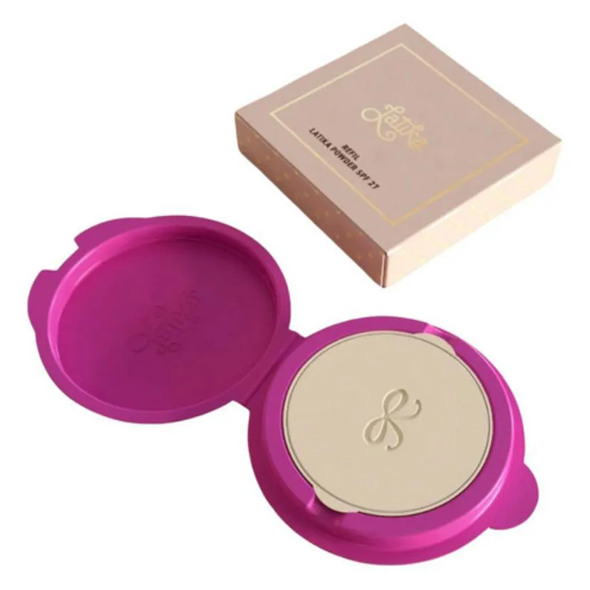Pó FACIAL LATIKA - POWDER FPS 27 - BEGE ESCURO - REFIL