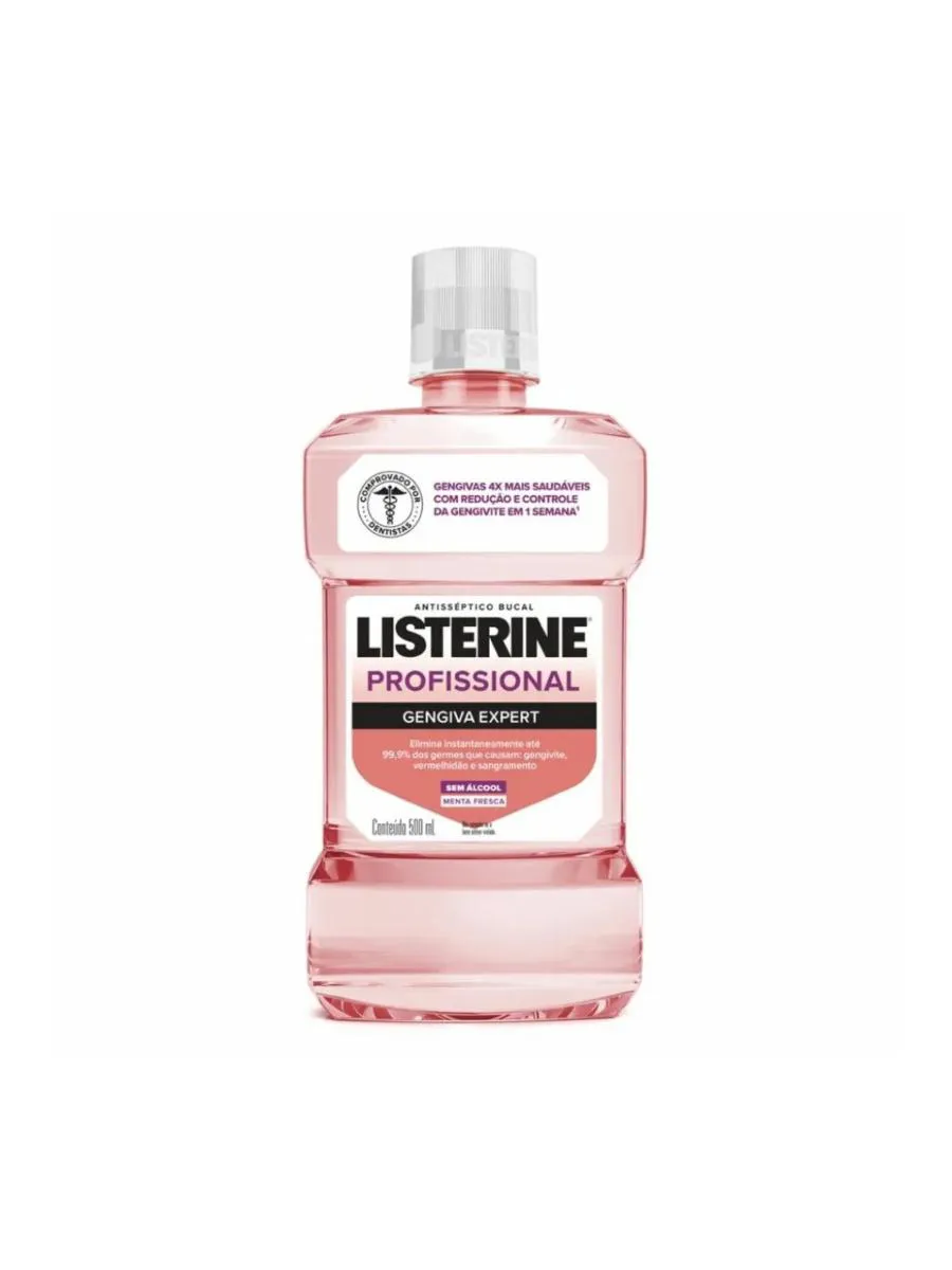 ANTISSéPTICO BUCAL LISTERINE PROFISSIONAL GENGIVA EXPERT 250ML