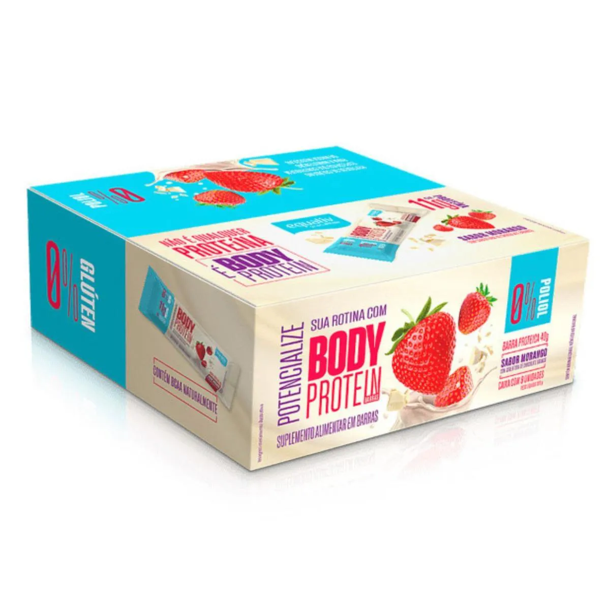 EQUALIV BODY PROTEIN RED EM BARRA