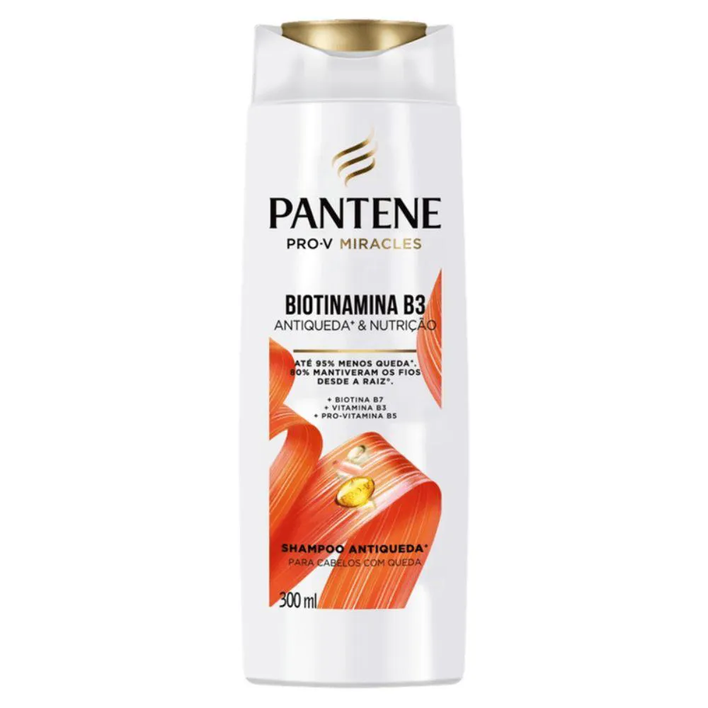 PANTENE SHAMPOO BIOTINAMINA B3 300ML