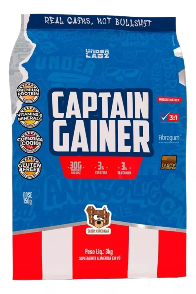 CAPTAIN GAINER (3KG) - DULCE DE LECHE