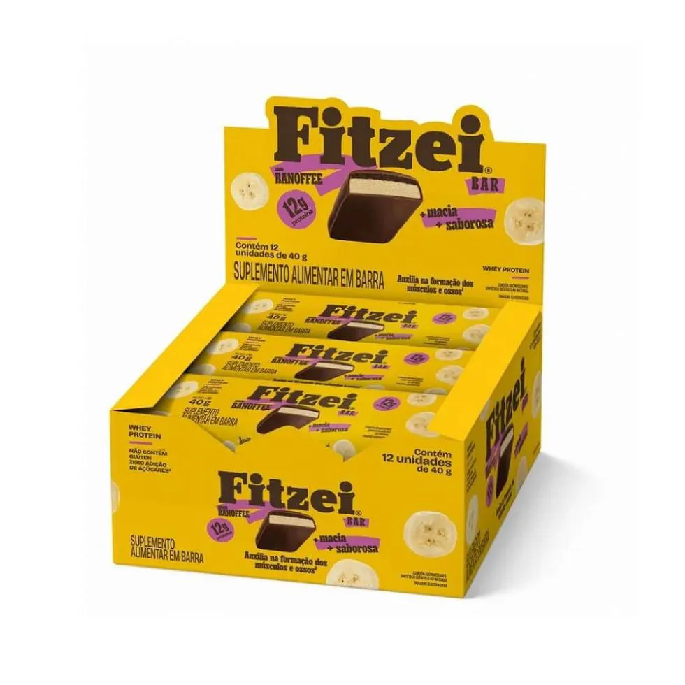 FITZEI BAR DISPLAY (12 UNID 40G) - BANOFFEE