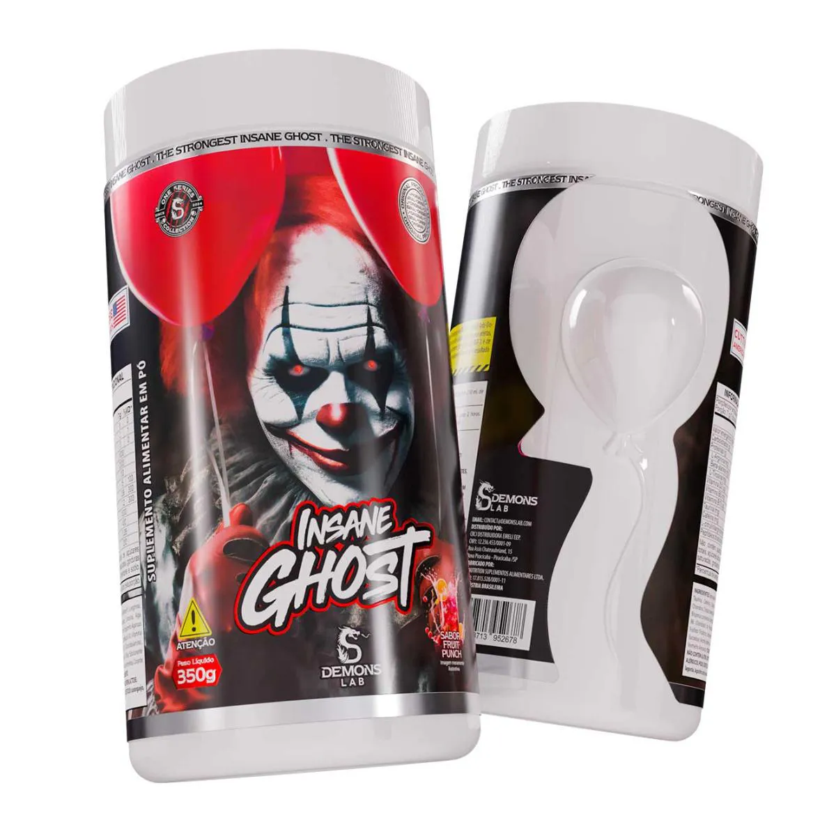 INSANE GHOST (350G) - FRUIT PUNCH