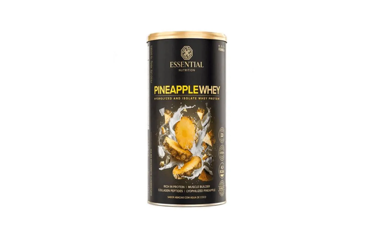 PINEAPPLE WHEY (450G) - ABACAXI COM áGUA DE COCO