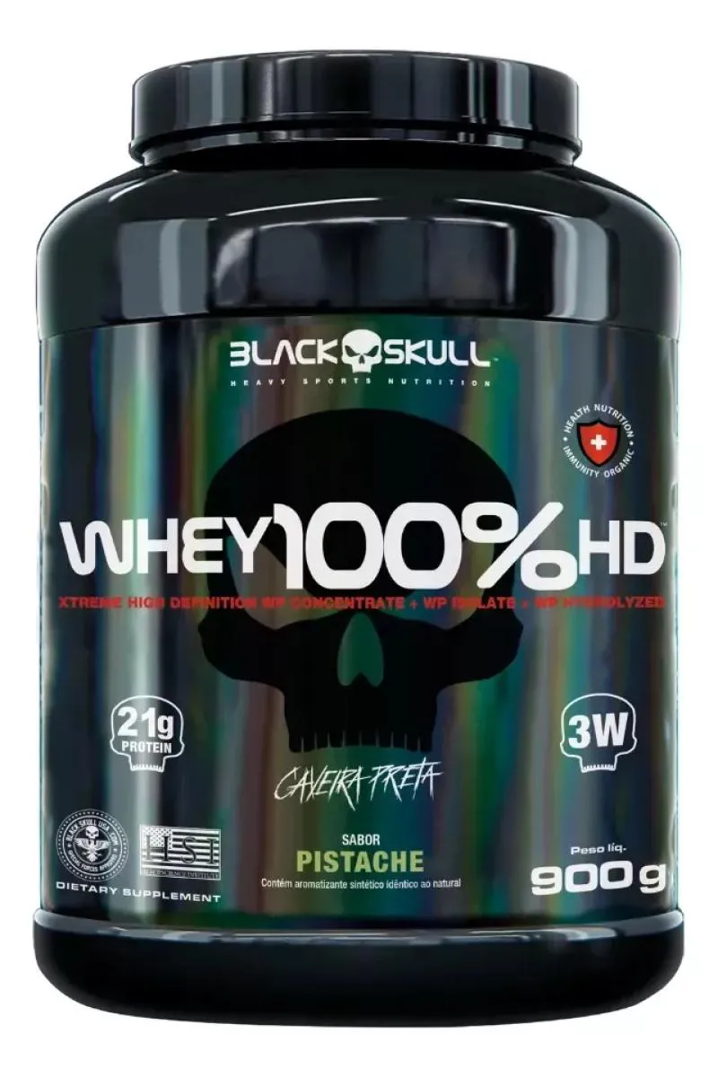 WHEY 100% HD POTE (900G) - PISTACHE