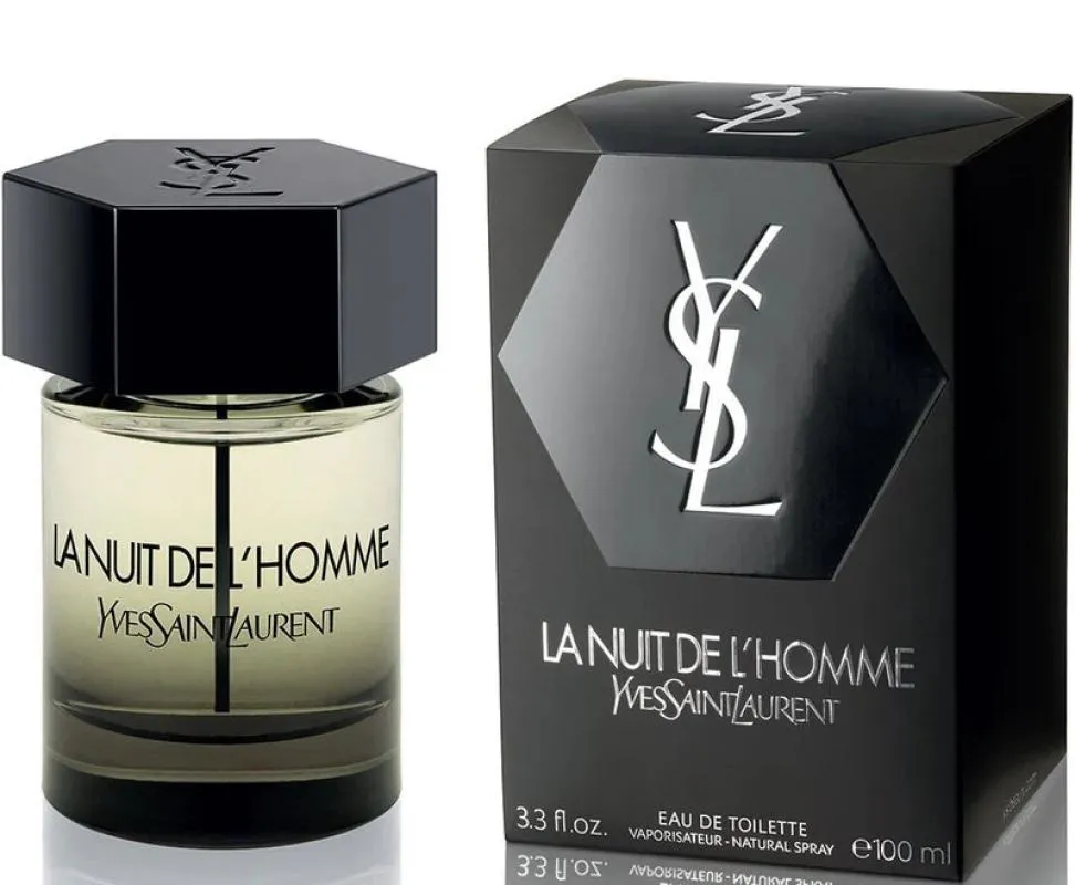 PERFUME YVES SAINT LAURENT LA NUIT DE L&#039HOMME - EAU DE TOILETTE - 100 ML