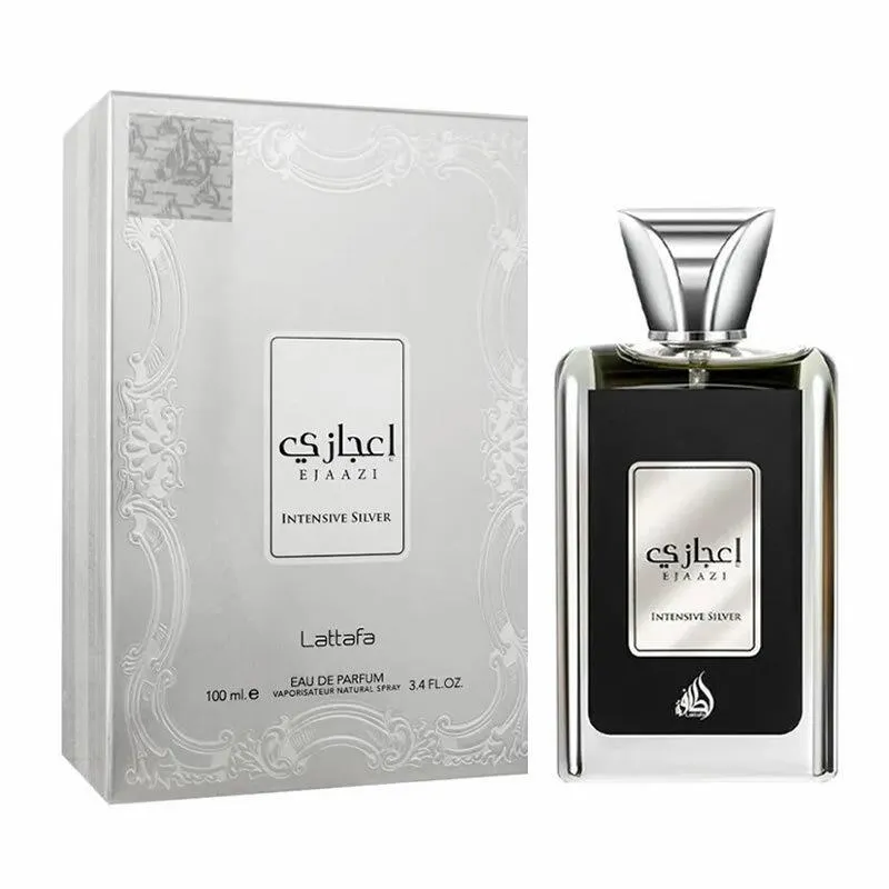 PERFUME LATTAFA EJAAZI INTENSIVE SILVER - EAU DE PARFUM - 100 ML