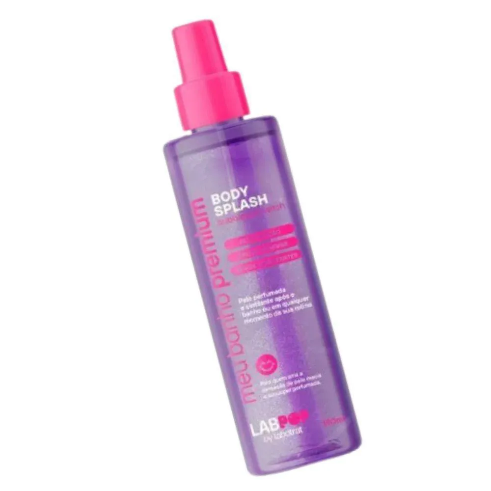 LABOTRAT MEU BANHO PREMIUM BUBBLEGUM WITCH BODY SPLASH 190G - ACABAMENTO DE ALTA QUALIDADE