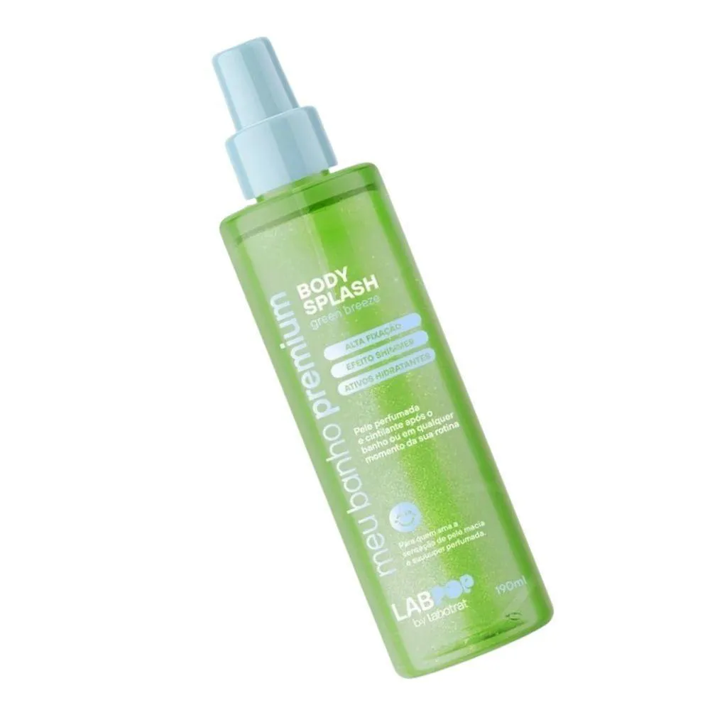 LABOTRAT MEU BANHO PREMIUM GREEN BREEZE BODY SPLASH 190G - DESIGN ROBUSTO
