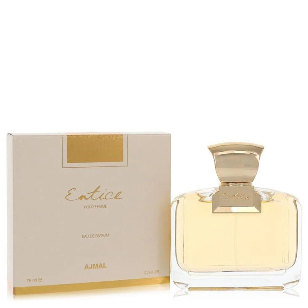 PERFUME FEMININO ENTICE AJMAL 75 ML EAU DE PARFUM