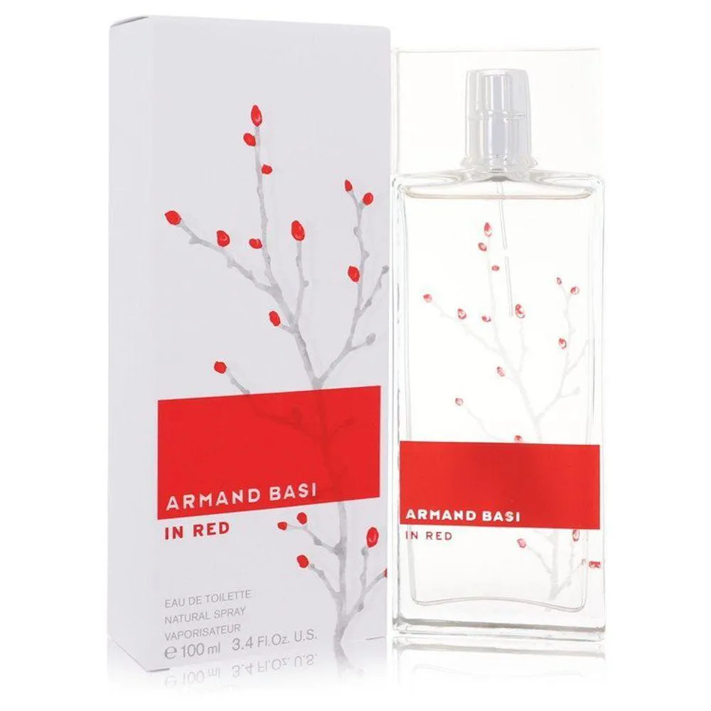 PERFUME FEMININO IN RED ARMAND BASI 100 ML EAU DE TOILETTE
