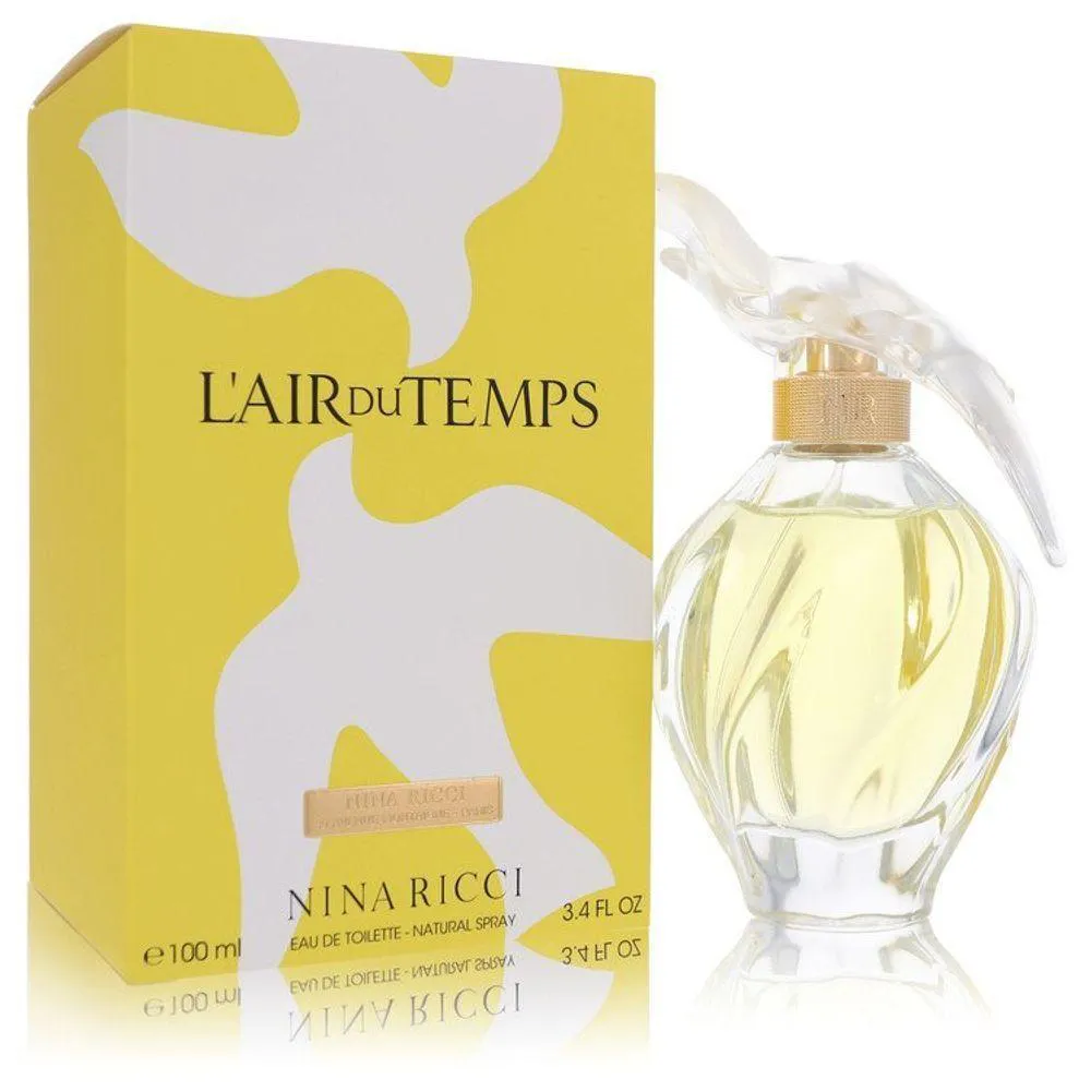 PERFUME FEMININO L&#039AIR DU TEMPS NINA RICCI 100 ML EAU DE TOILETTE WITH BIRD CAP