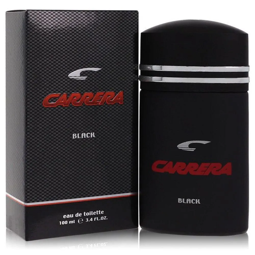 PERFUME COLôNIA MASCULINA CARRERA BLACK MUELHENS 100 ML EAU DE TOILETTE