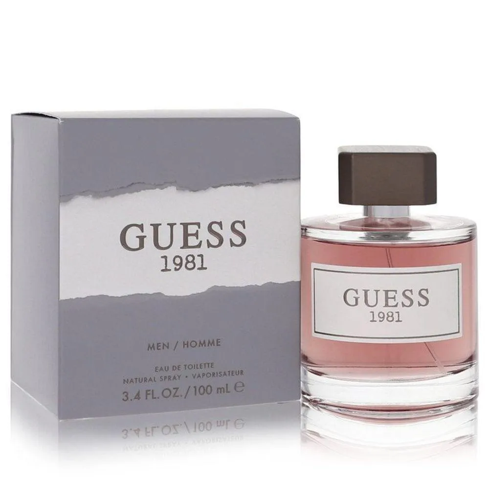 PERFUME MASCULINO 1981 GUESS 100 ML EAU DE TOILETTE