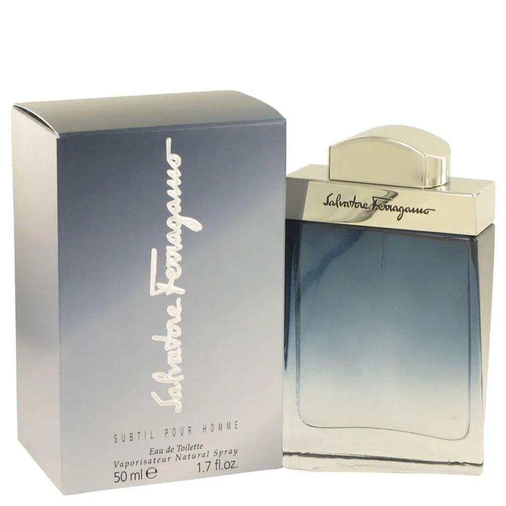 PERFUME MASCULINO SUBTIL SALVATORE FERRAGAMO 50 ML EAU DE TOILETTE