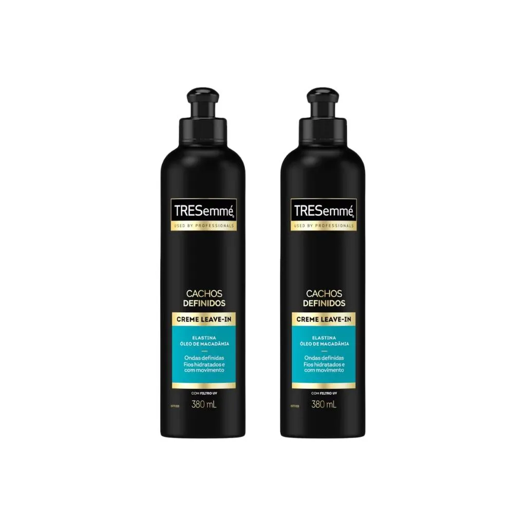 CREME PARA PENTEAR TRESEMME CACHOS LEAV 380ML - KIT C/ 2UN