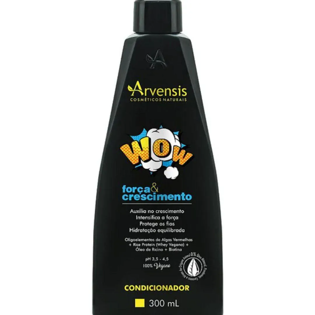 CONDICIONADOR ARVENSIS WOW FORçA E CRESCIMENTO 300ML