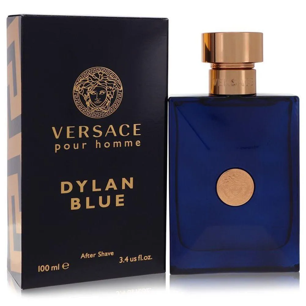 PERFUME MASCULINO POUR HOMME DYLAN BLUE VERSACE 100 ML PóS BARBA LOTION