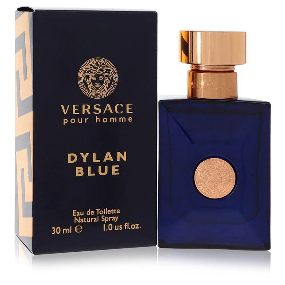 PERFUME COLôNIA MASCULINA POUR HOMME DYLAN BLUE VERSACE 30 ML EAU DE TOILETTE
