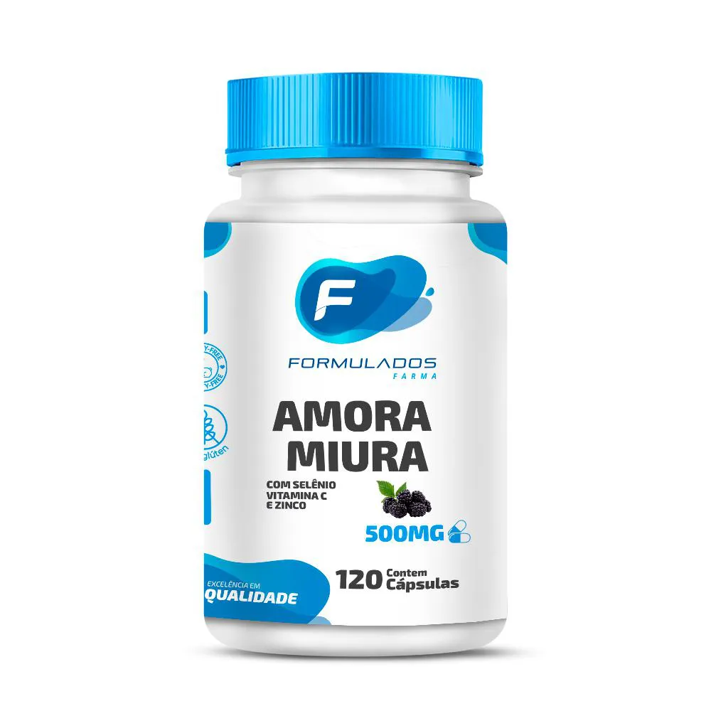 AMORA MIURA 500MG 120 CáPSULAS