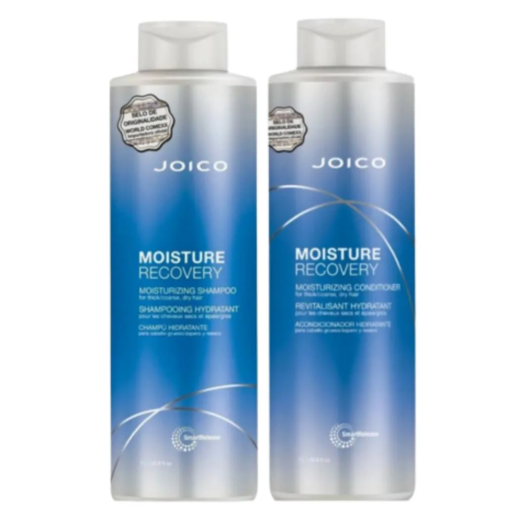 KIT JOICO MOISTURE RECOVERY SHAMPOO 1000ML + CONDICIONADOR 1000ML
