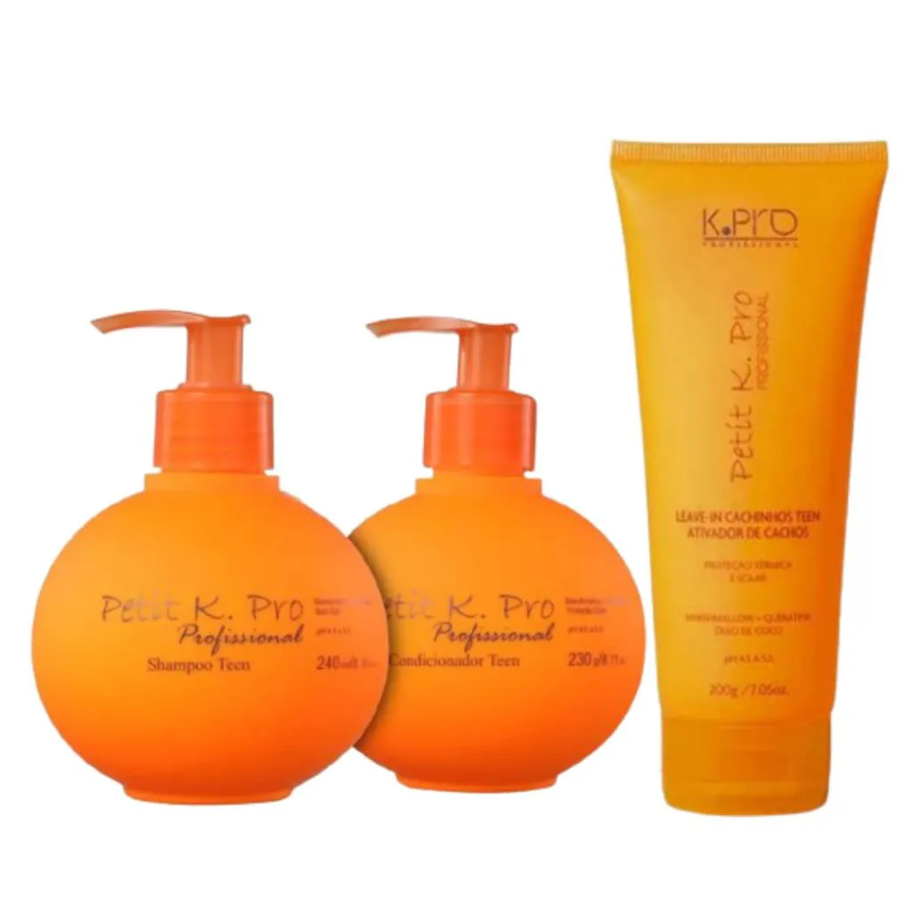 KIT K.PRO PETIT TEEN CACHOS (3 PRODUTOS)