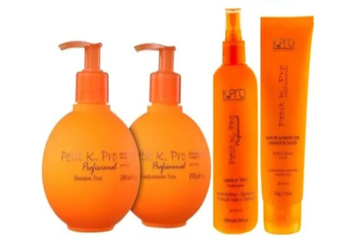 KIT KPRO PETIT SHAMPOO CONDICIONADOR LEAVE-IN + CACHINHOS