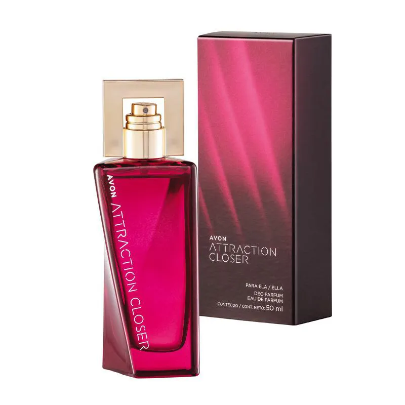 AVON ATTRACTION CLOSER DEO PARFUM FEMININO 50ML