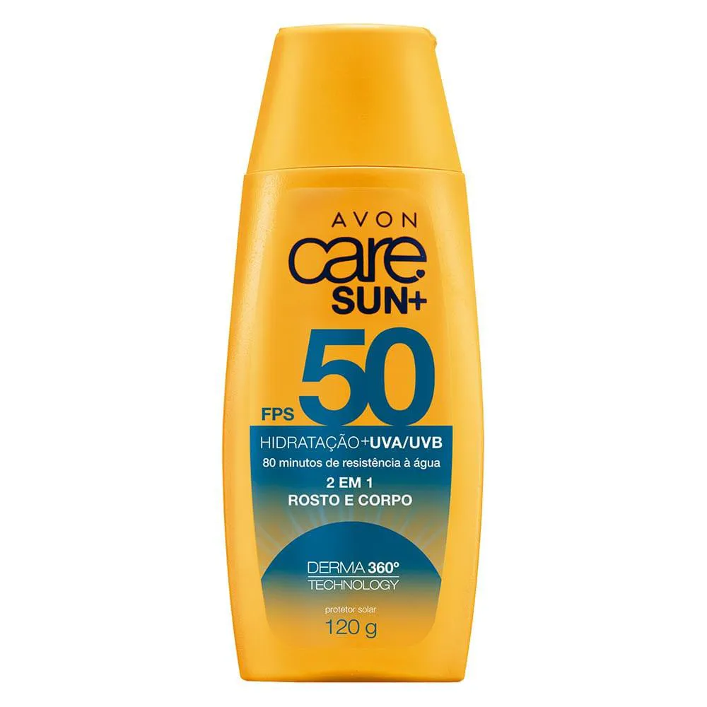 AVON CARE SUN+ PROTETOR SOLAR 2 EM 1 FPS50 120G